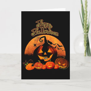 Carte de voeux Halloween