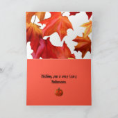 Carte de vœux Halloween (Intérieur)