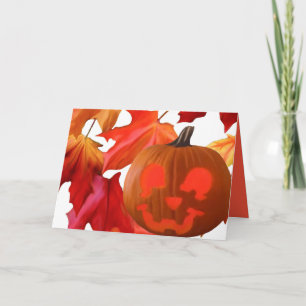 Carte de vœux Halloween