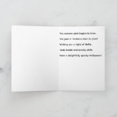 Carte de vœux Halloween (Intérieur)