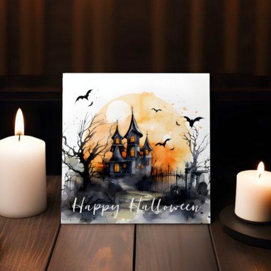 Carte de voeux Halloween