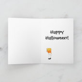 Carte de voeux Halloween Candy Corn (Intérieur)