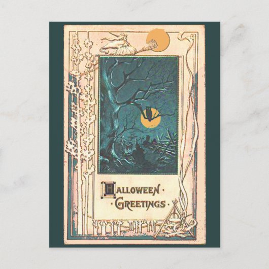 Carte de voeux Halloween inhabituelle (Devant)