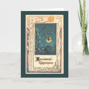 Carte de voeux Halloween inhabituelle