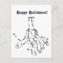 Carte de vœux Halloween joyeuse