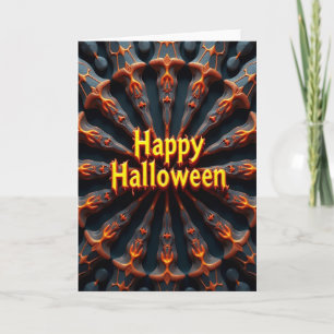 Carte de vœux Halloween lumineuse
