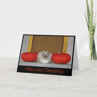 Carte de voeux "Halloween Salutations"