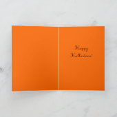 Carte de voeux Halloween vintage (Intérieur)