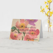 Carte de voeux Hamlet (Fleur jaune)