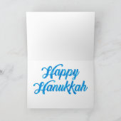 Carte de voeux Hanoukka Gnomes Trio (Intérieur)