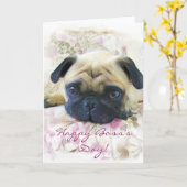 Carte de voeux Happy Boss's Day Carlin (Fleur jaune)