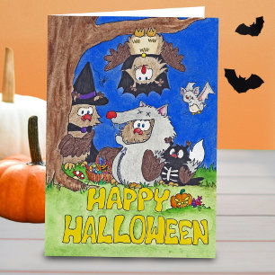 Carte de vœux HAPPY HALLOWEEN par Nicole Janes