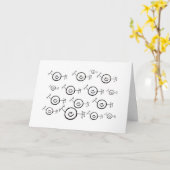 Carte de voeux Happy Hams Group - Customisez-le ! (Fleur jaune)