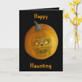 Carte de voeux Happy Hauny (Fleur jaune)
