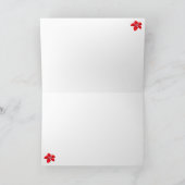 Carte de voeux Hawaiian Christmas Tree (Intérieur)