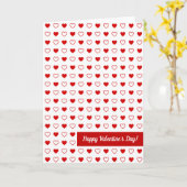 Carte de vœux Hearts Folded (Fleur jaune)