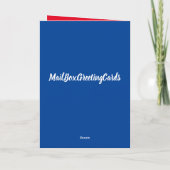 Carte de vœux Heaven In My Heart (Dos)