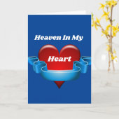 Carte de vœux Heaven In My Heart (Fleur jaune)