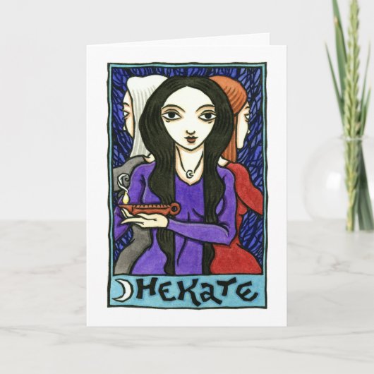 Carte de voeux Hekate (Devant)