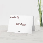 Carte de voeux Hello Friend (Dos)