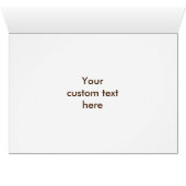 Carte de voeux Herbes de Provence Recette (Intérieur Horizontal (Bas))