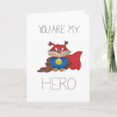 Carte de voeux HERO par Nicole Janes (Devant)