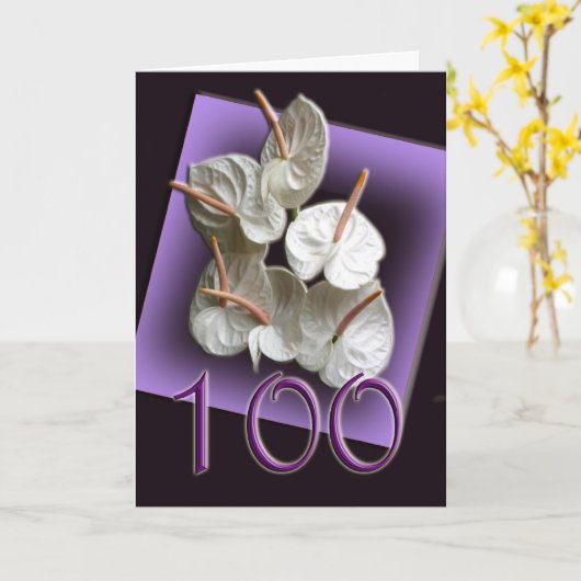 Carte de voeux heureuse d'anniversaire (Fleur jaune)