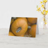 Carte de voeux heureuse de Halloween (Fleur jaune)