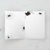 Carte de voeux heureuse de Halloween (Intérieur)