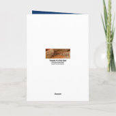 Carte de voeux heureuse de Hanoukka (Dos)