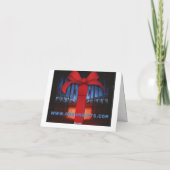 Carte de voeux heureuse de Pâques - cathédrale de (Dos)