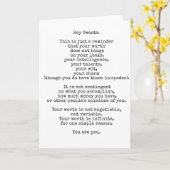 Carte de voeux Hey Sweets (Fleur jaune)