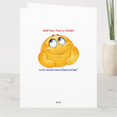 Carte de voeux Hi Cookie BIG - SRF (Dos)