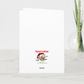 Carte de voeux Hilarious Christmas Humour (Dos)