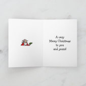 Carte de voeux Hilarious Christmas Humour (Intérieur)
