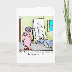 Carte de voeux Hilarious Get Well