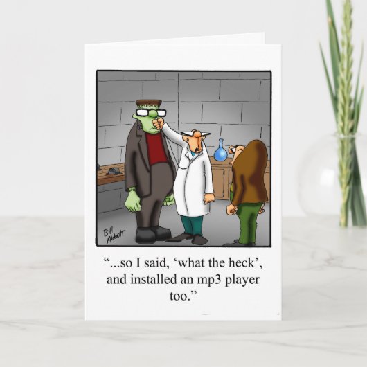 Carte de voeux Hilarious Halloween Humour (Devant)