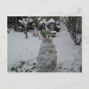 Carte de voeux hiver