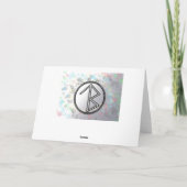 Carte de voeux hiver TwoLoveBirds (Dos)