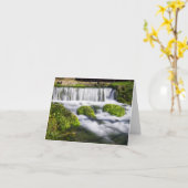 Carte de voeux Hodgson Spring Falls (Fleur jaune)