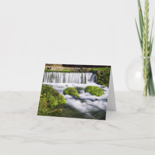 Carte de voeux Hodgson Spring Falls (Devant)