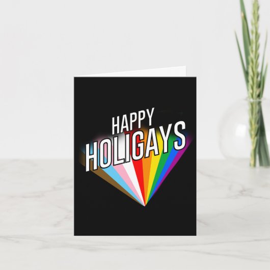 Carte de vœux Holigays joyeux (Devant)