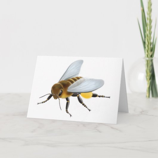 Carte de voeux Honey Bee (Devant)