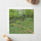 Carte de voeux Hop Yard Wood (Devant/Arrière en situation)