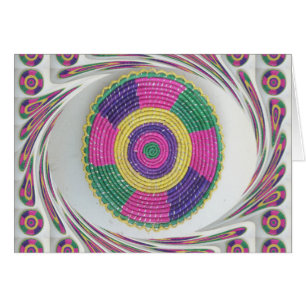 Carte de voeux Horizontal Belle Afrique Extraordin