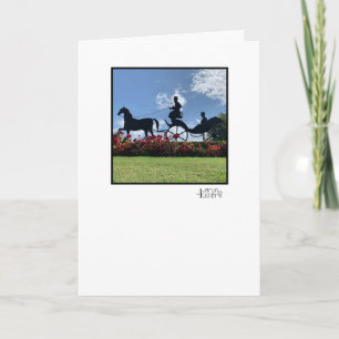 Carte de voeux Horse & Carriage