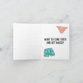 Carte de voeux HOT AS HELL (Intérieur)