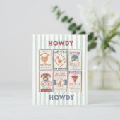 Carte de voeux Howdy (Debout devant)