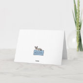 Carte de voeux Hula Kittens (Dos)