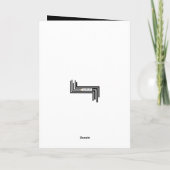 Carte de voeux humoristique d'amis (Dos)